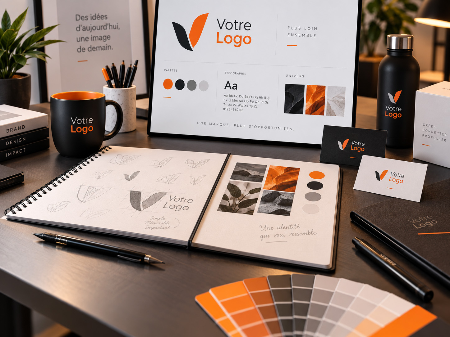 Création de logo et identité visuelle
